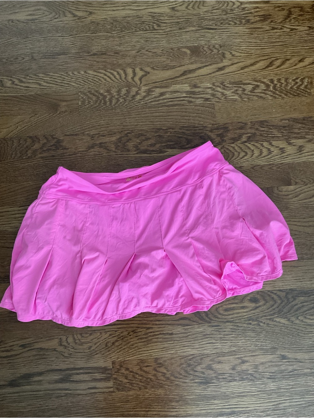 Lilly Pulitzer Neon Pink Mini Pleated Skort